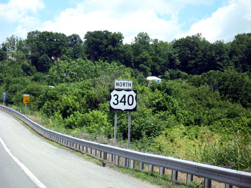 US 340 near Harpers Ferry, West Virginia