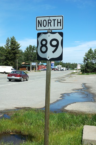 US 89 near the Montana-Alberta border