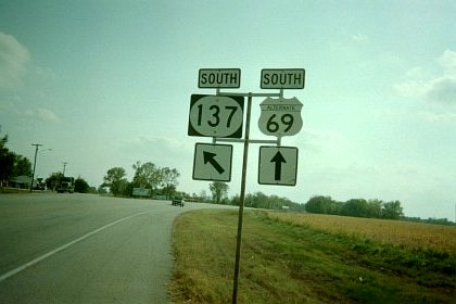 Alternate US 69 in Oklahoma