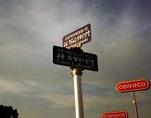 Tahlequah street sign