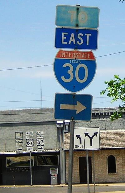 To I-30 at Business US 67