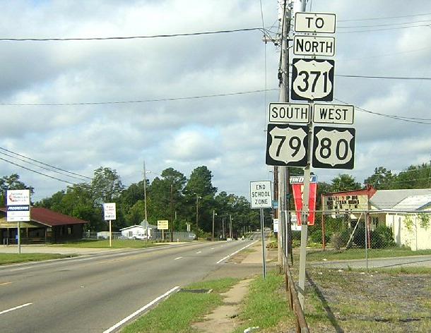 Trailblazer for US 371 in Minden, La.