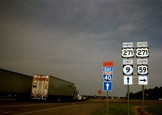 US 271/US 59 in Oklahoma