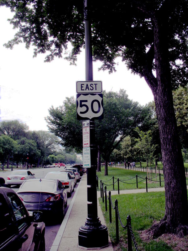 US 50 in Washington, D.C.