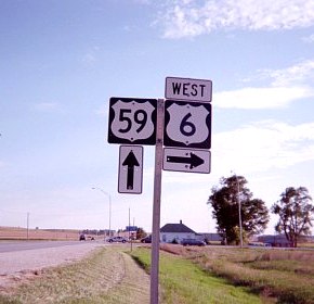 US 59 as it should appear in Iowa