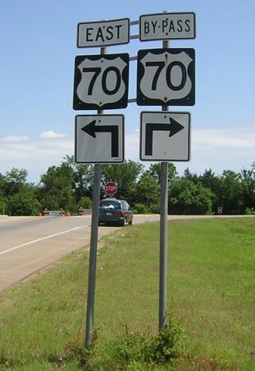 US 70-Bypass US 70, Hugo, Oklahoma